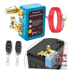 Remote Battery Disconnect Switch 12v, 240A, Smart Voltage Side mounting version