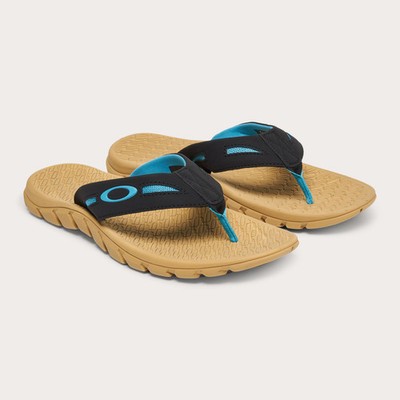 Oakley Operative Sandal 2.0 Flip Flop Light Curry/Blackout 9