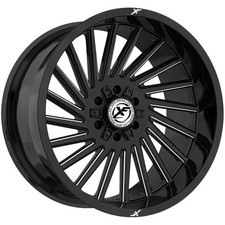 Xf Off-road Xf-239 20x9 5x55x5.5 12mm Blackmilled Wheel Rim 20 Inch