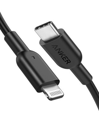 Anker PowerLine II USB-C to Lightning Cable MFi Certified USB PD Compatible Fast
