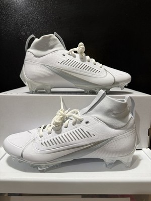 Nike Vapor Edge Pro 360 2 Football Cleats White Silver Men's Size 9 DA5456-100