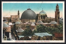 Ansichtskarte Jerusalem, Panoramic view of th...