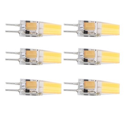 GE Gy6 35 LED-Dimmbar 50W 6Pcs Gy6.35 Bulb 5W AC DC12V COB Lights-Deckenleuchten