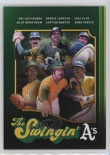 2021 Archives Movie Poster Cards Catfish Hunter Blue Moon Odom Gene Tenace 13nz