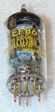 RARE* NOS MULLARD 10M MASTER SERIES EF86 GOLD PINS 6267 Z729 TUBE GREAT BRITIAN