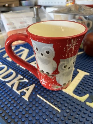 Kringle s Kitchen Holiday Mug Owls Coffee Hot Chocolate 