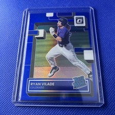 Ryan Vilade Blue Rated Rookie RC 2022 Donruss Optic Card #64 /75