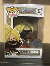 FUNKO POP One Piece Animation Straw hat Pirate Soba Mask Sanji #1277