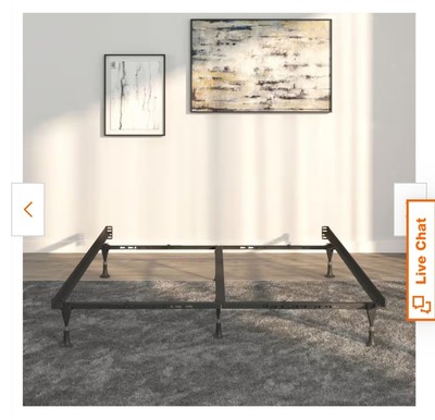 Home Goods 4.5'' Low profile premium Lev-R lock bedframe New!!!! Great Deal!!!