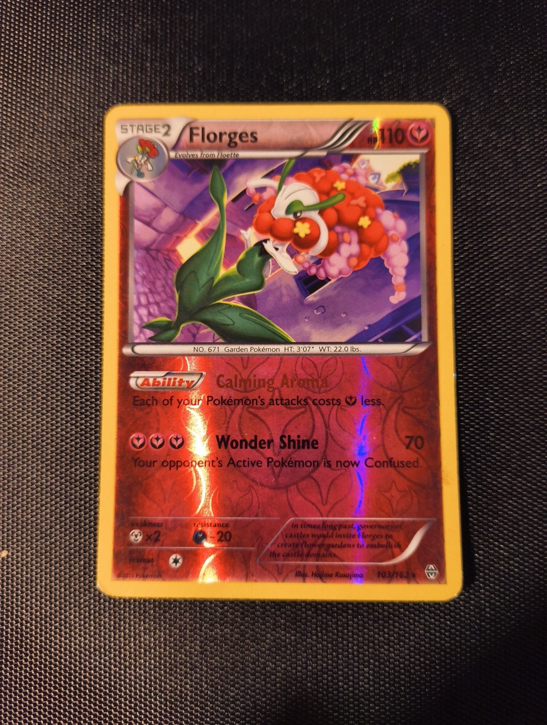 Florges 103/162 Breakthrough Reverse Holo