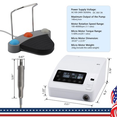 SANDENT Dental High-Precision Implant Motor System 1:1 1:3 1:5 1:4.2 4:1 16:1