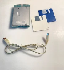 VST Tech USB Floppy Drive - FDUSB - 2 SONY Disks - Self Powered USB Cable