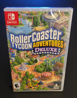 Rollercoaster Tycoon Adventures Deluxe Edition (Nintendo Switch) Brand New