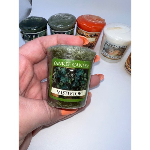 Set Yankee Candle Votives Retired Scents Seasonal 10er Set Weihnachten Herbst - Bild 4 von 22