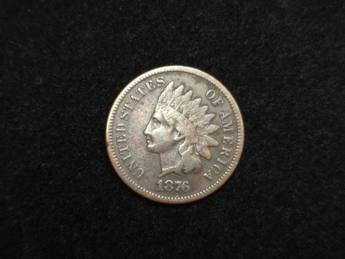 1876 Indian Head Cent Fine 90617