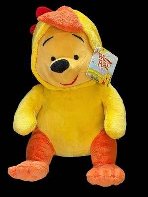Disney Winnie Puuh Stofftier Plüschtier im Hühneranzug - Ostern mit Etikett 12 Zoll
