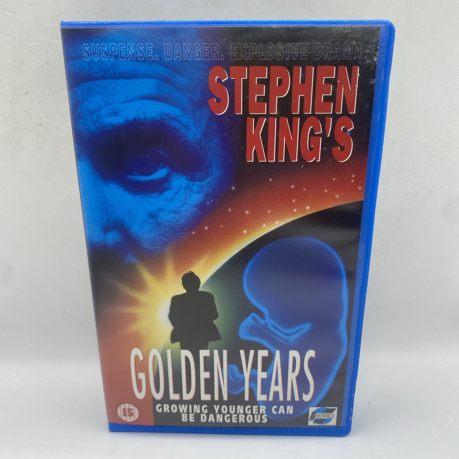 Stephen King Golden Years Ex Rental VHS Big Box Braveworld PAL