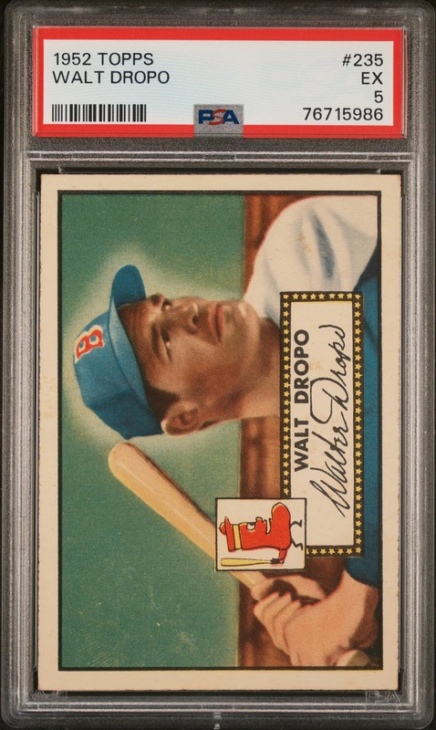 1952 Topps Walt Dropo #235 PSA 5