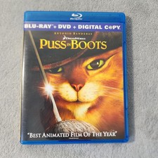 Puss in Boots Blu-ray/DVD, 2012, 2-Disc Set 