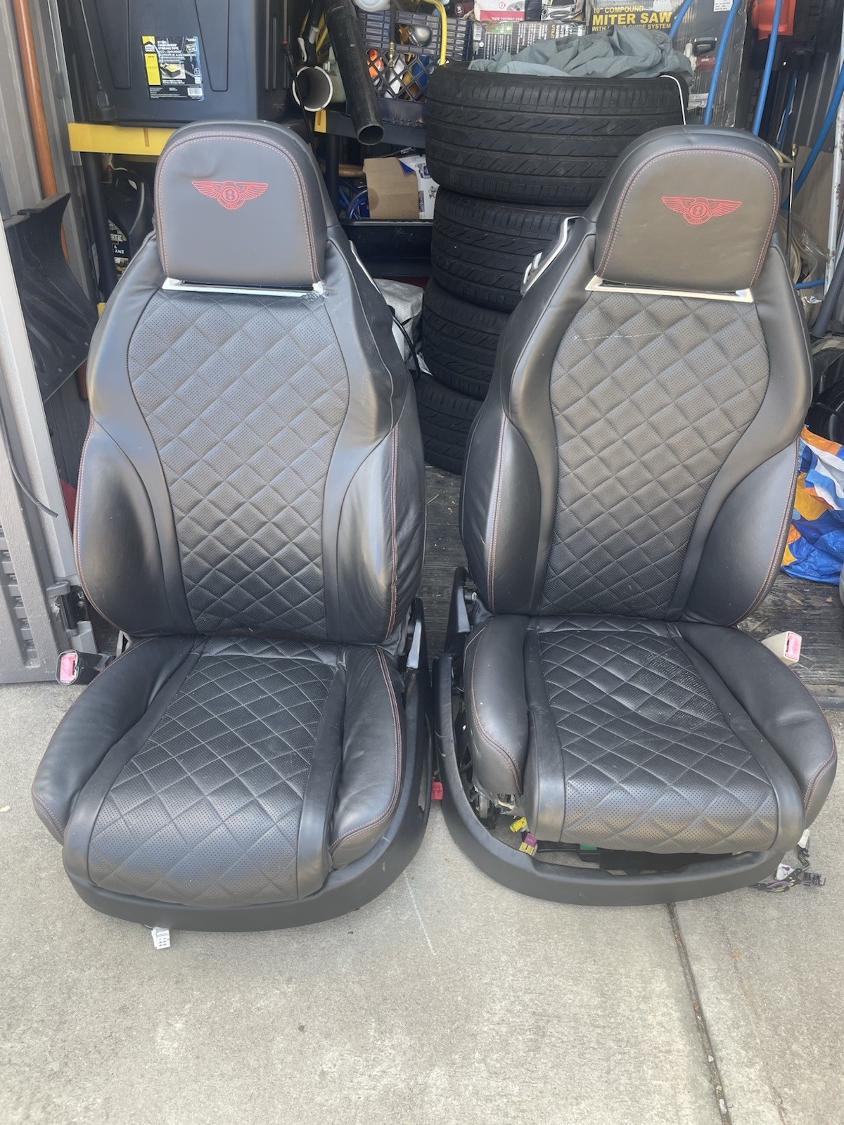 03-16  Bentley Continental Gt Coupe Seat Leather Front and Rear w/ arm rest