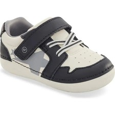 TODDLER SIZW 4 W Stride Rite Waverley Sneakers UBB038402 Black/White