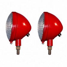 12 Volt Headlight Pair Fits FARMALL Fits Cub A B C H M Super 140 300 450 O4 O6