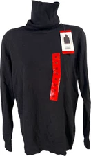 Andrew Marc Women’s Black Long Sleeve Turtleneck Sweater - M