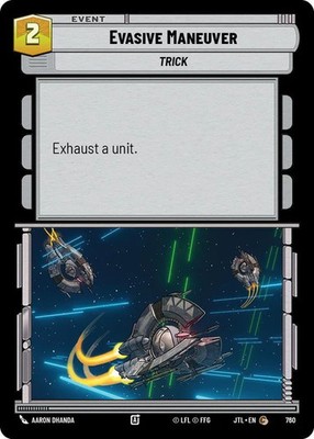 Star Wars Unlimited Evasive Manöver (760)