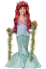 Lil' Mermaid Ariel Sea Princess Toddler Halloween Costume