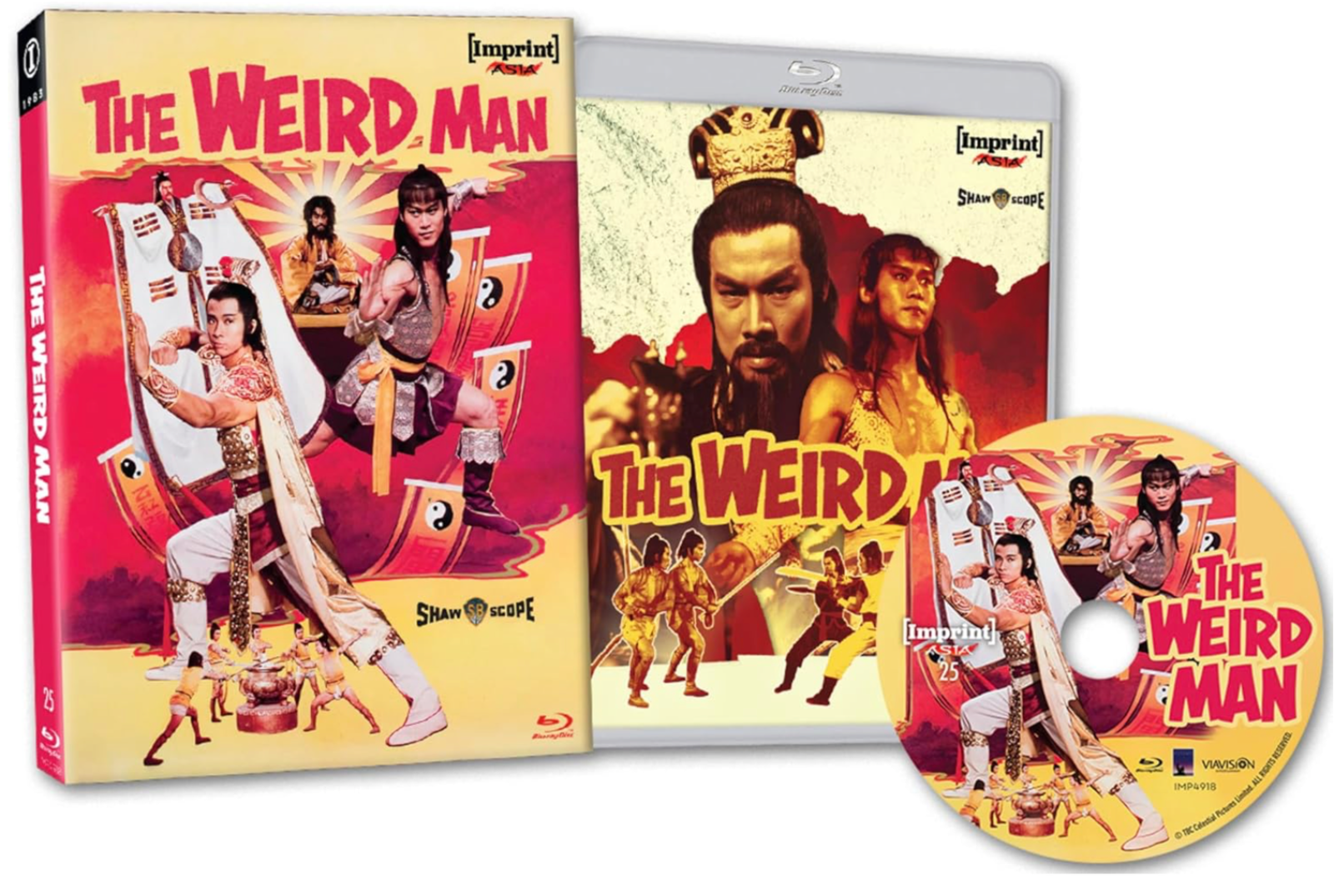 The Weird Man - Blu-Ray Imprint Asia Limited Edition W/Slipcover New