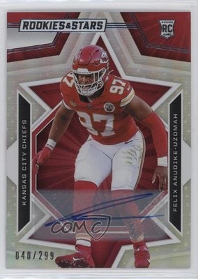 2023 Panini Rookies & Stars Signatures 40/299 Felix Anudike-Uzomah Auto RC 0s55