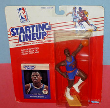 1988 PATRICK EWING New York Knicks #33 Rookie Starting Lineup HOF