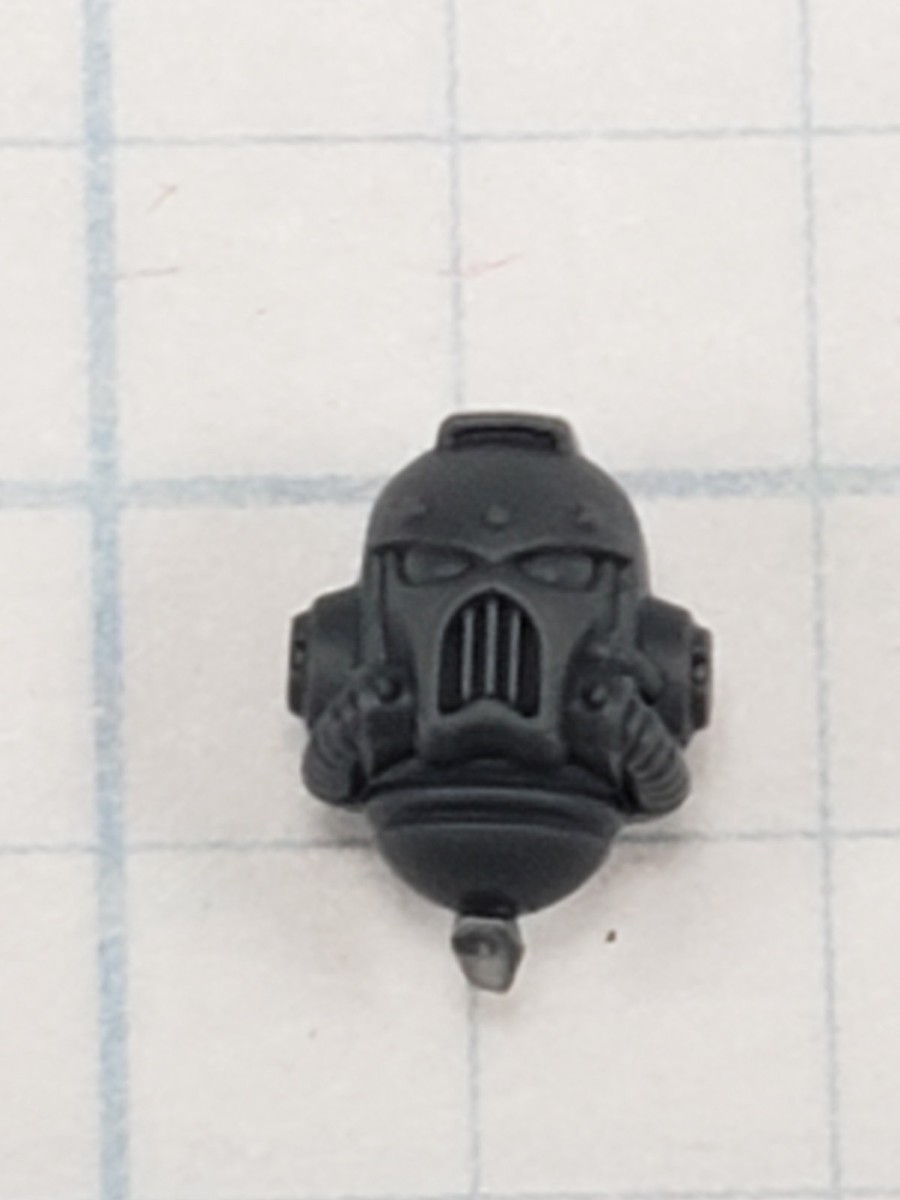 40k Chaos Space Marine Bits Reave Captain Heresy Pips Helmet Head