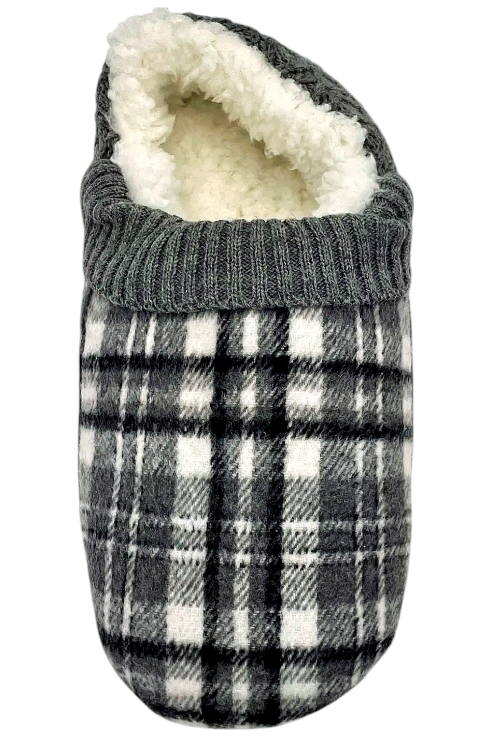 SAOLA MUK LUKS Ciabatta Step In Suola Morbida Flanella Grigio