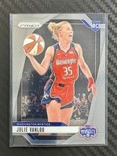 2024 Panini Prizm WNBA Julie Vanloo #42 RC Mystics