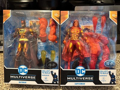 DC Multiverse Batman & Superman Task Force Platinum 2-Pack McFarlane Toys New
