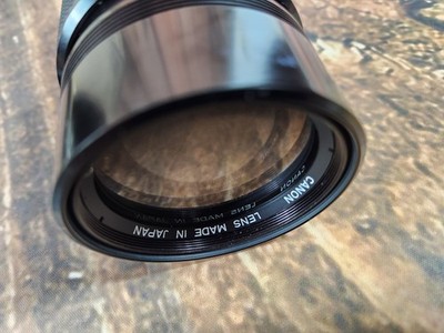 Canon Lens FD 200mm 1:4.0 Japan with Case Original Box Paperwork
