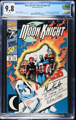 Marc Spector: Moon Knight #50 - CGC 9.8 - Key Issue 1993
