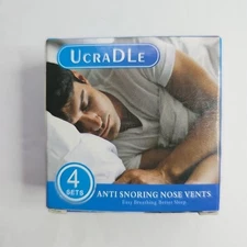 Anti Snoring Nose Vents For Easy Breathing Better Sleep 4 Sets