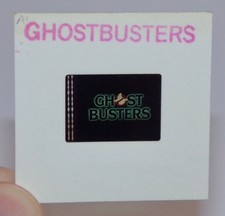GHOSTBUSTERS Title Screen 35mm Film Frame Cell in Slide Mount 1984 FREE SHIPPING