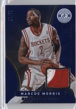 2012-13 Totally Certified Memorabilia Blue Prime 23/25 Marcus Morris #111 p7i