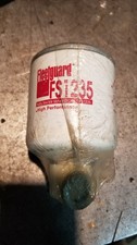 FS1235 FLEETGUARD Fuel Filter W/ Drain P6503, 33996, F55997, LFF8060, 86361
