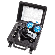 Otc 5609 Cylinder Leakage Tester Kit Dual Gauges With Hose Adapters Case