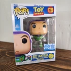 Toy Story Pixar Funko Pop Buzz Lightyear Glow Exclusive #1726 +Protector