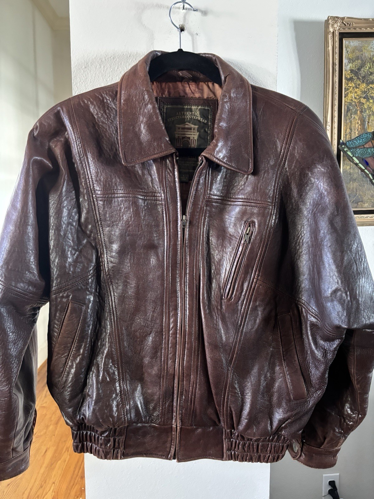 Authentic Structure Outerwear Roasted Chestnut Fu… - image 1