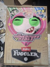 ZURU FUGGLER X THE POWER PUFF GIRLS BUTTERCUP 9 IN PLUSH NEW IN BOX GREEN EYES 