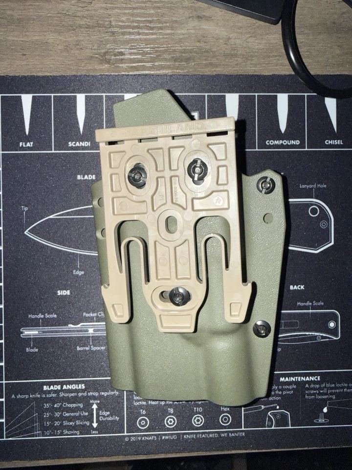 Trex Arms Ragnarok Holster for Glock 19, Light Compatible With QLS Fork - Image 2 of 3