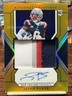 2024 National Treasures Javon Baker Gold RPA /10 New England Patriots Rookie RC 