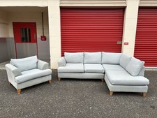 DFS Capsule Collection Corner Sofa & Armchair - London Delivery