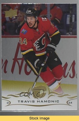 2018-19 Upper Deck Silver Foil Travis Hamonic #26 READ 4f0